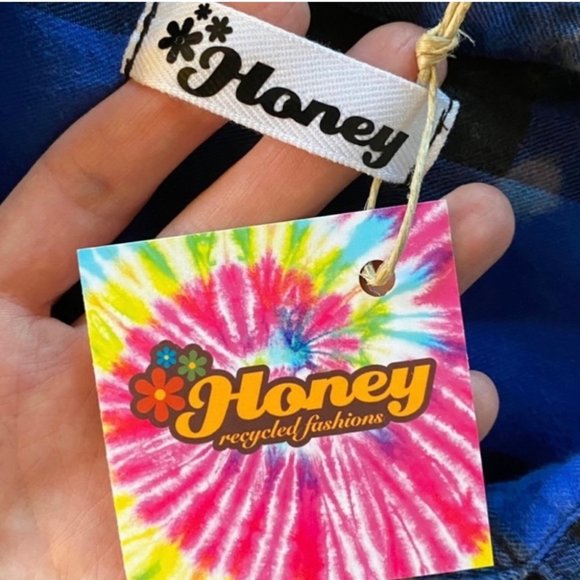 Handmade Reverse Tie Dye Yosemite Campground Pullover Sweatshirt Womens Small - Picture 8 of 12